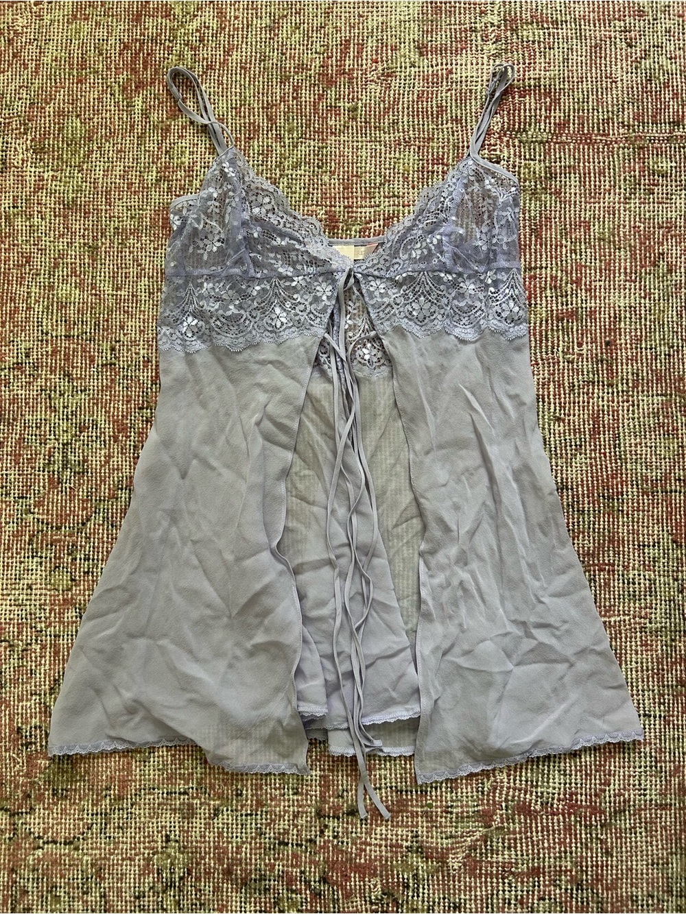 Early 2000s Purple Victoria's Secret Mini Slip